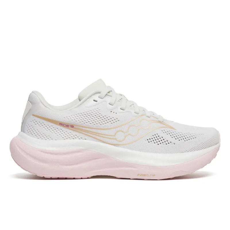 SAUCONY Ride 19 “White / Silk” | S11055-151