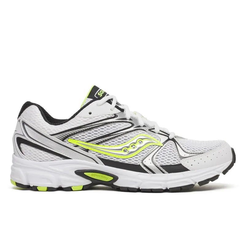 SAUCONY Ride Millennium “White / Silver / Yellow” | S70812-49