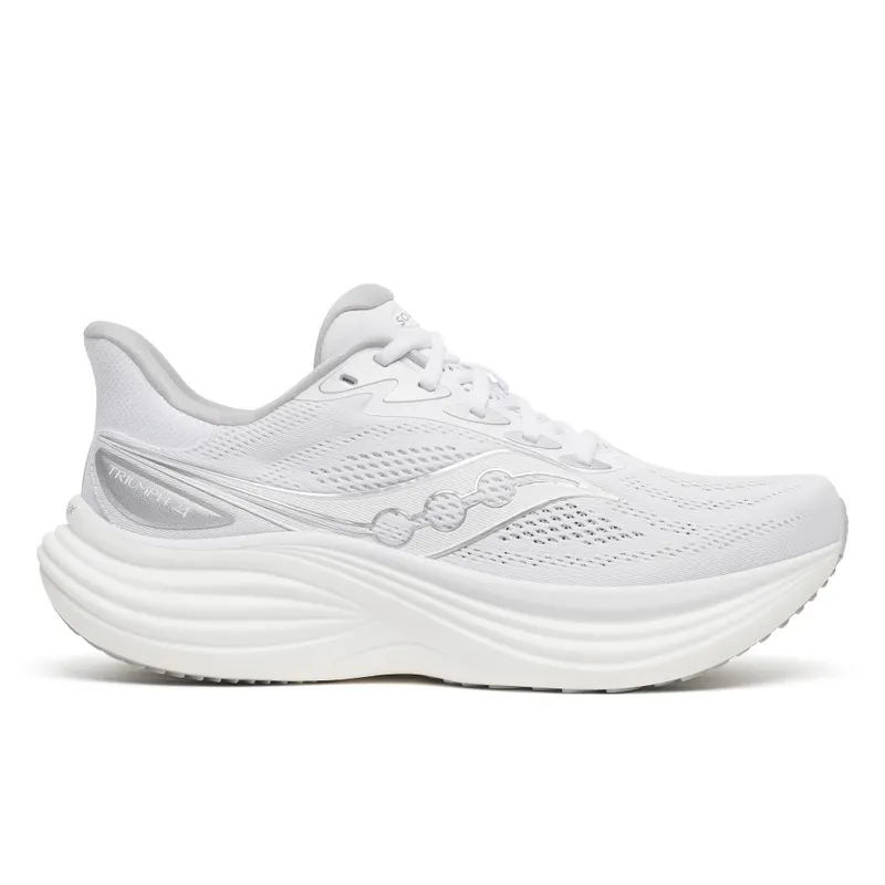 SAUCONY Triumph 24 “White / Silver” | S100997-1016