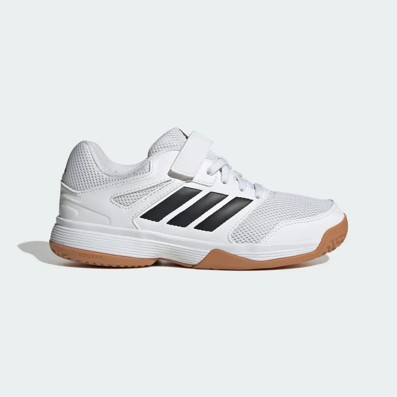 Adidas Speedcourt Indoor Kids Cloud White / Core Black / Gum | KZ7133