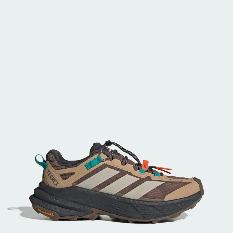 Adidas Terrex Freehiker SL GORE-TEX Hikingschoenen Earth Strata / Beige / Pure Teal “Earth Strata/Pure Teal” | KJ4429