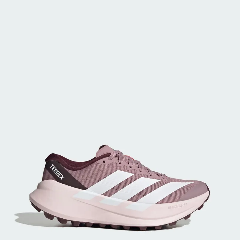 adidas Terrex Agravic SL Trailrunningschoenen Magic Mauve Cloud White Maroon | KH8803