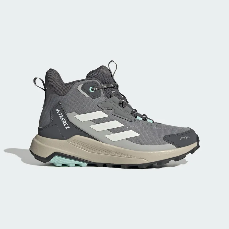 Adidas Terrex Anylander Mid RAIN.RDY Hiking Grey Three / Off White / Grey Two | JR6600