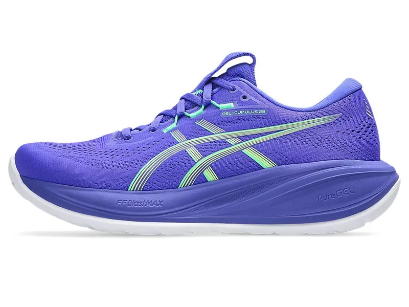 ASICS GEL-CUMULUS 28 “Cobalt Burst / Illuminate Green” | 1011C143-401