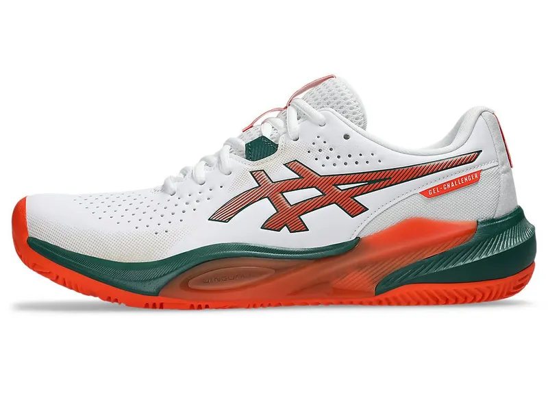 ASICS GEL-CHALLENGER 15 PADEL “White / Energy Orange” | 1041A511-102