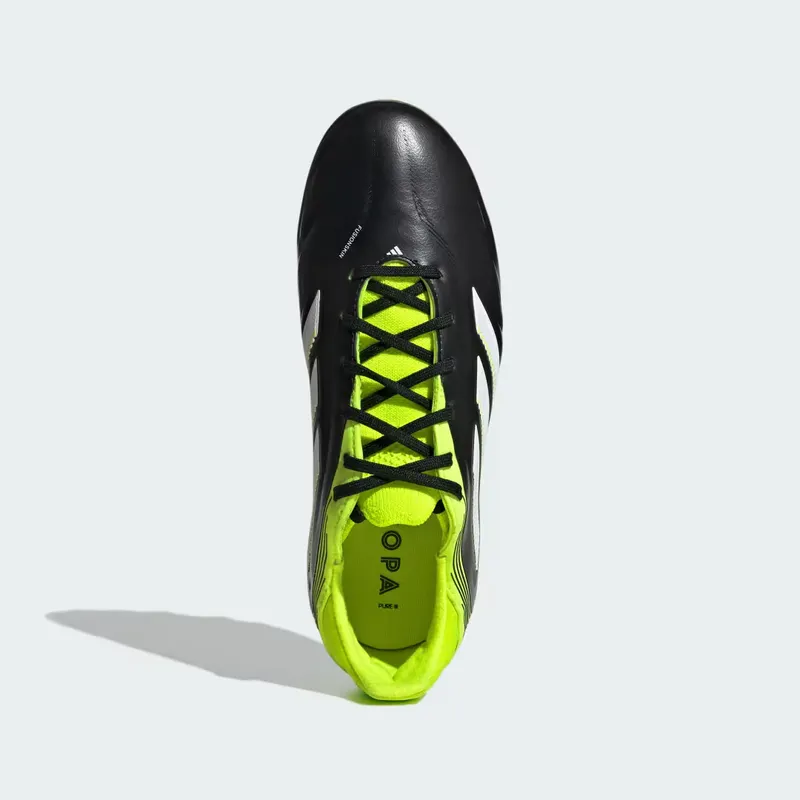 adidas Copa Pure 3 Elite FG/MG Core Black Cloud White Lucid Lemon | JR2850
