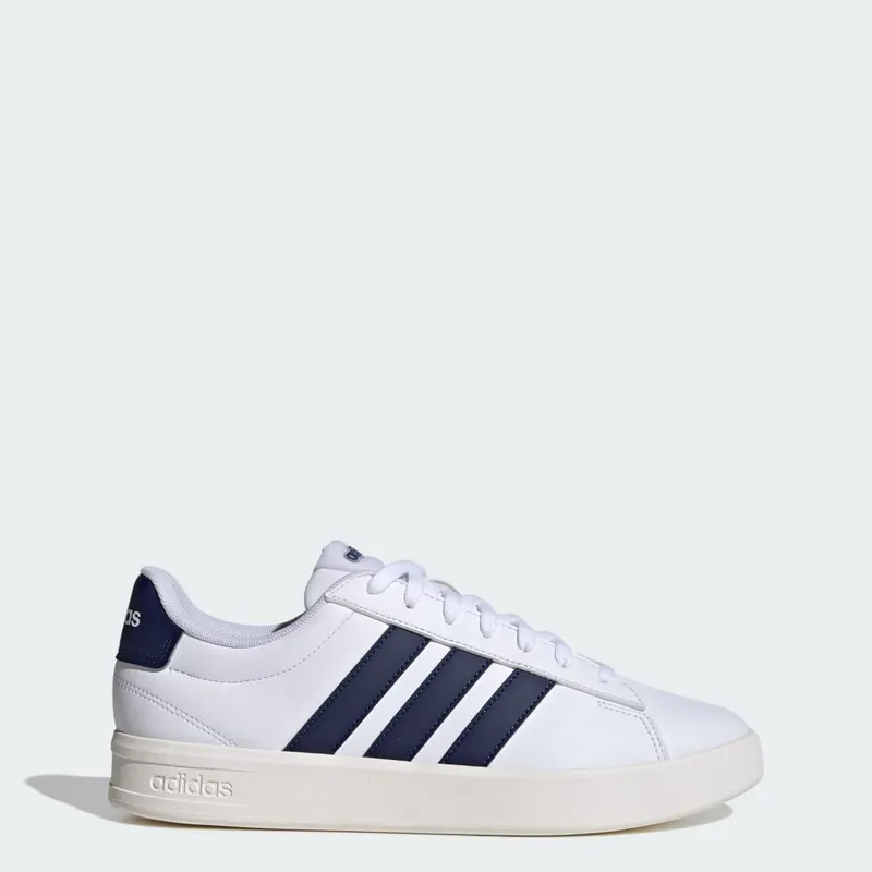 Adidas GRAND COURT 3.0 Cloud White / Dark Blue / Core White | IH1478