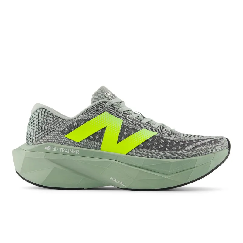 NEW BALANCE FuelCell SuperComp Trainer v3 “MOSAIC GREEN / LONE STAR GREY” | MRCX25R