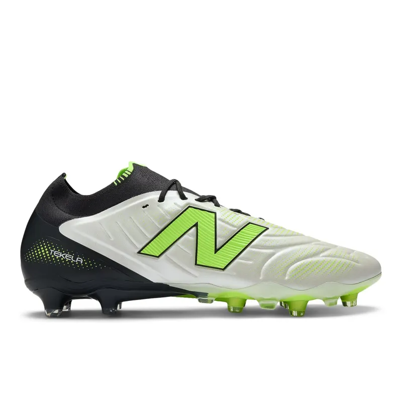 NEW BALANCE TEKELA ELITE LOW LACED FG V5 “White / Black / Pixel Green” | ST1FLSP5