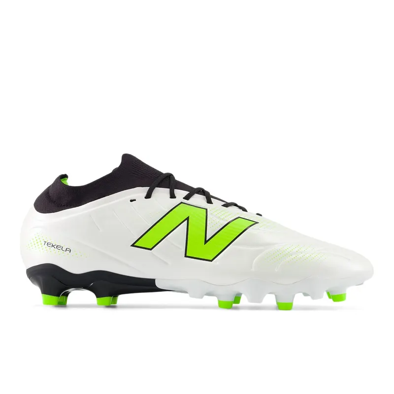 NEW BALANCE TEKELA TEAM LOW LACED FG V5 “White / Black / Pixel Green” | ST3FSP5
