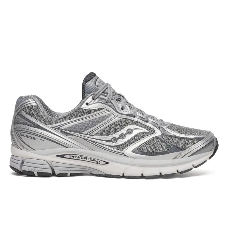 SAUCONY ProGrid Guide 7 “Grey / Silver” | S70936-12