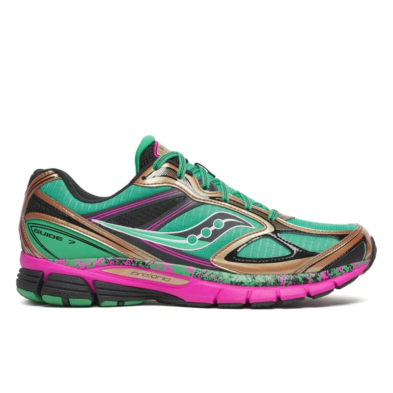 SAUCONY ProGrid Guide 7 Hi Octane “Green / Bronze” | S70995-3