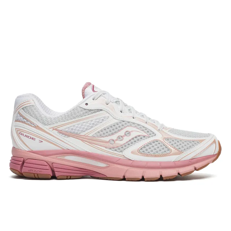 SAUCONY ProGrid Guide 7 “White / Peach” | S70936-30