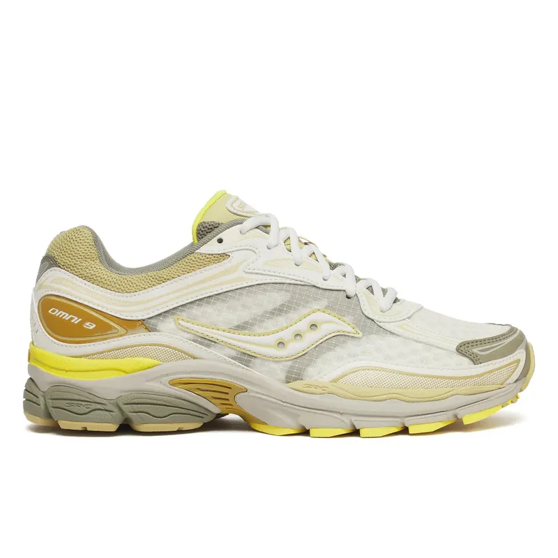 SAUCONY ProGrid Omni 9 Distract “Ivory / Moss” | S71004-3