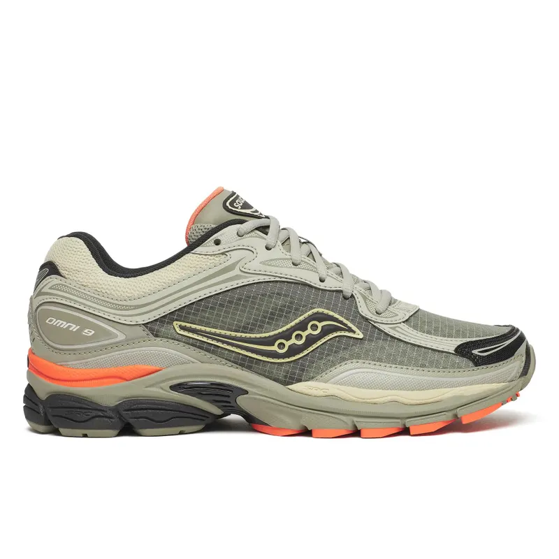 SAUCONY ProGrid Omni 9 Distract “Stone / Alfalfa” | S71004-2