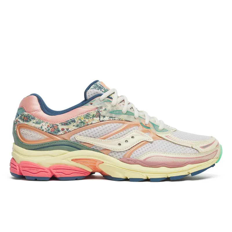 SAUCONY Progrid Omni 9 Kissaten “Beige / Blue” | S71015-1