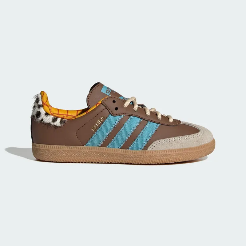 adidas Samba OG Toy Story Woody “Preloved Brown / Preloved Blue / Aluminum” | JI3099