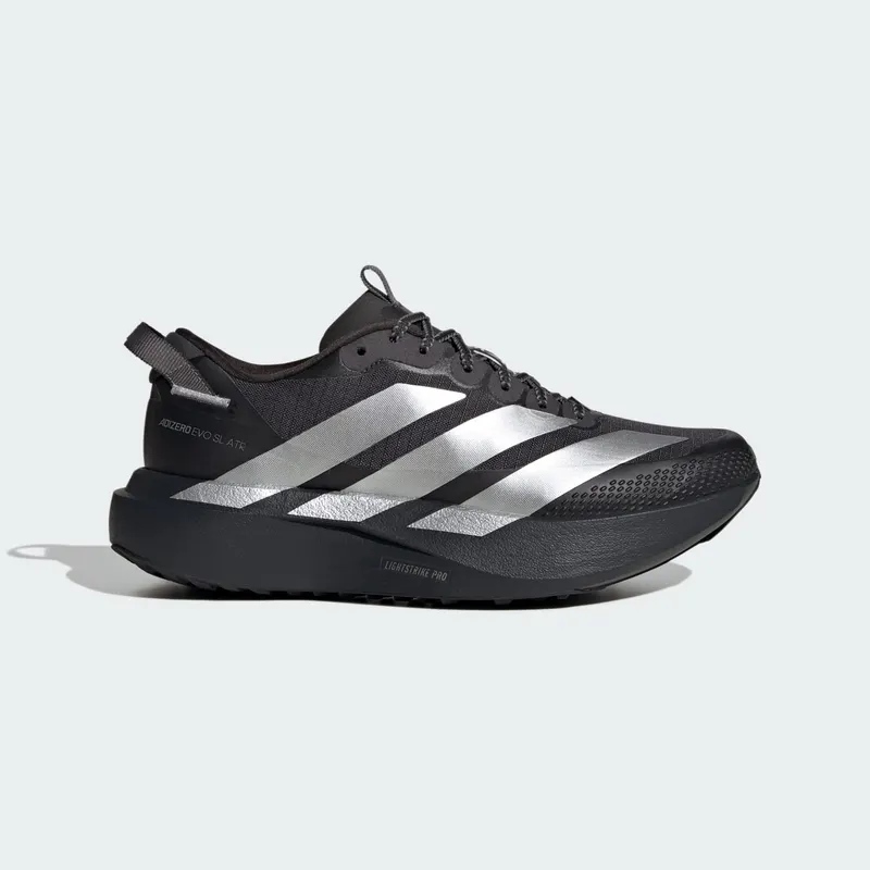 adidas Adizero Evo SL ATR Black Metallic Silver “Carbon Black / Metallic Silver / Grey” | KK2721
