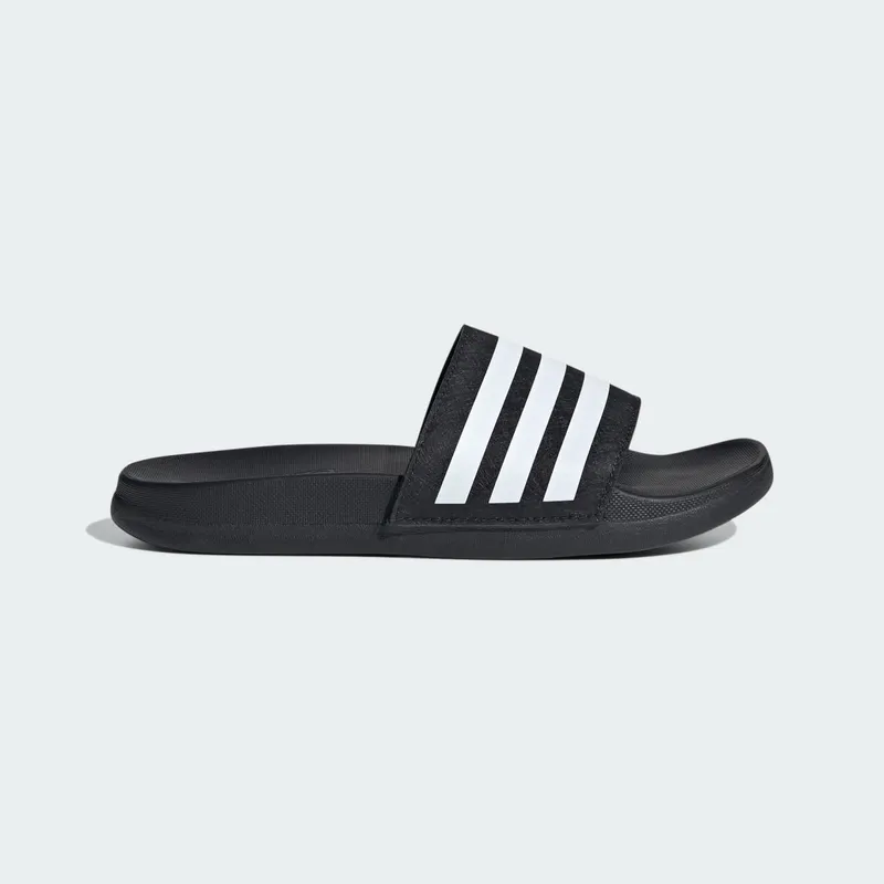 Adidas Adilette Comfort Slides GS “Core Black / Cloud White / Core Black” | IF6118
