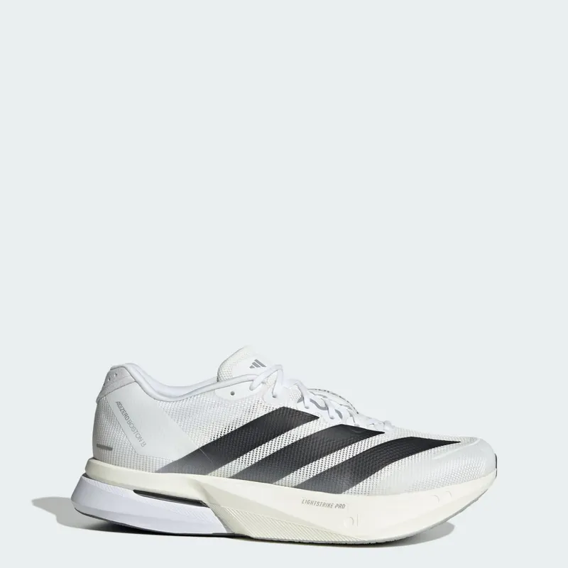 adidas Adizero Boston 13 Cloud White Core Black Dash Grey | JS4939