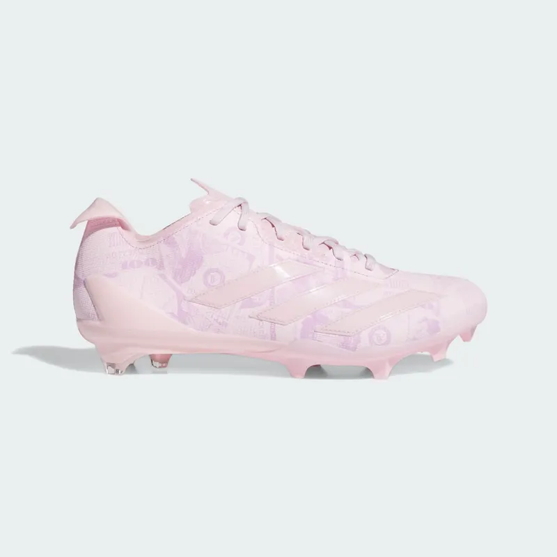 Adidas Adizero Electric II Football Cleats “Neutral Pink” “Clear Pink / Almost Pink / Light Orchid” | JQ6683