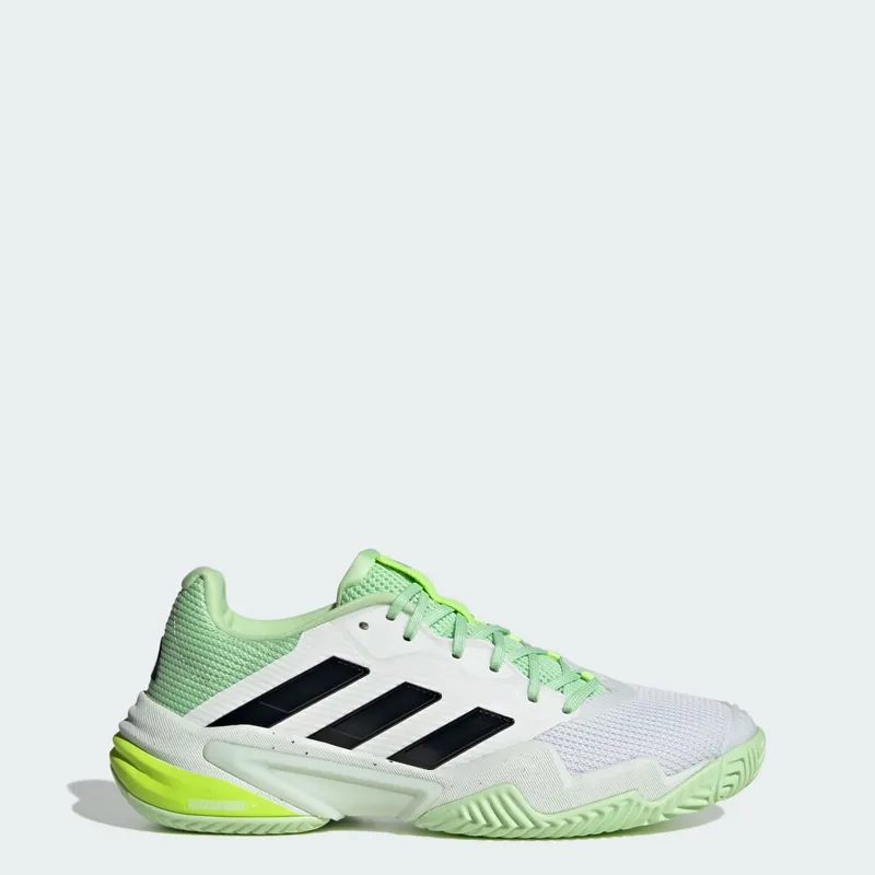 adidas Barricade 13 Cloud White Core Black Semi Green Spark | IG3114
