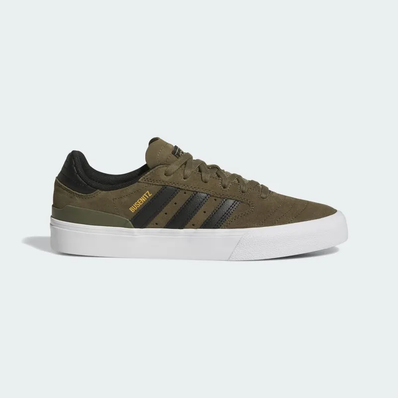 adidas Busenitz Vulc II Olive Strata Core Black Cloud White | JQ1027