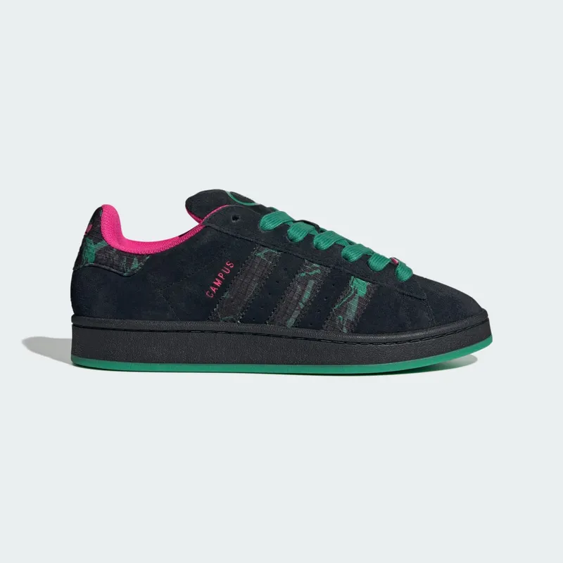Adidas Mexico City Campus 00’s “World Cup City Series” “Core Black / Semi Court Green / Shock Pink” | HP3563