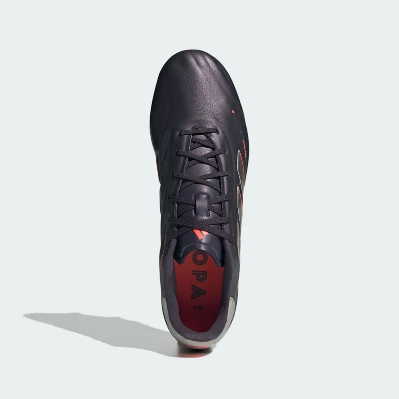 adidas Copa Pure 2 Elite FG Vivid Horizon “Aurora Black / Platinum Metallic / Turbo” | IG6403