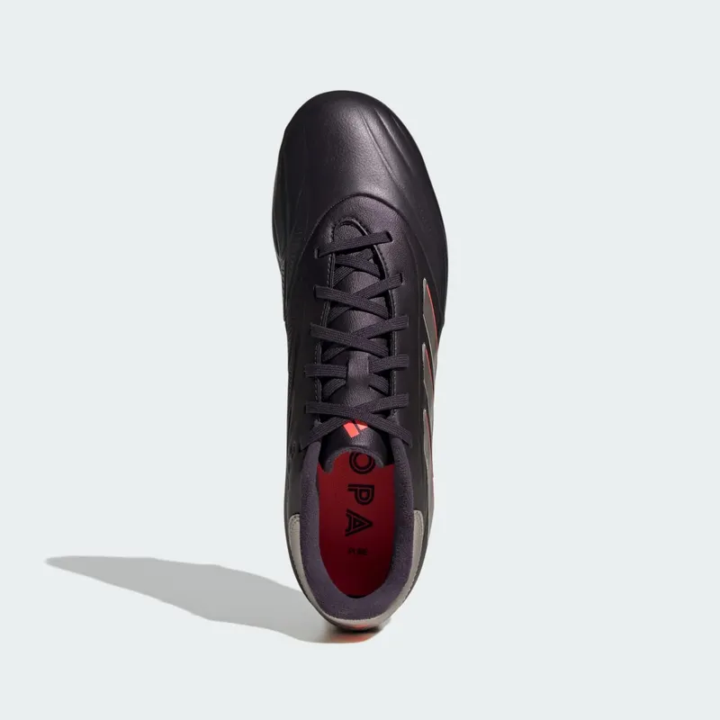 adidas Copa Pure 2 League FG Aurora Black Platinum Metallic Turbo | IG8716