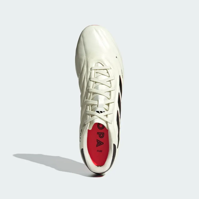 Adidas Copa Pure 2 Pro FG “Solar Energy Pack” “Ivory / Core Black / Solar Red” | IE4979
