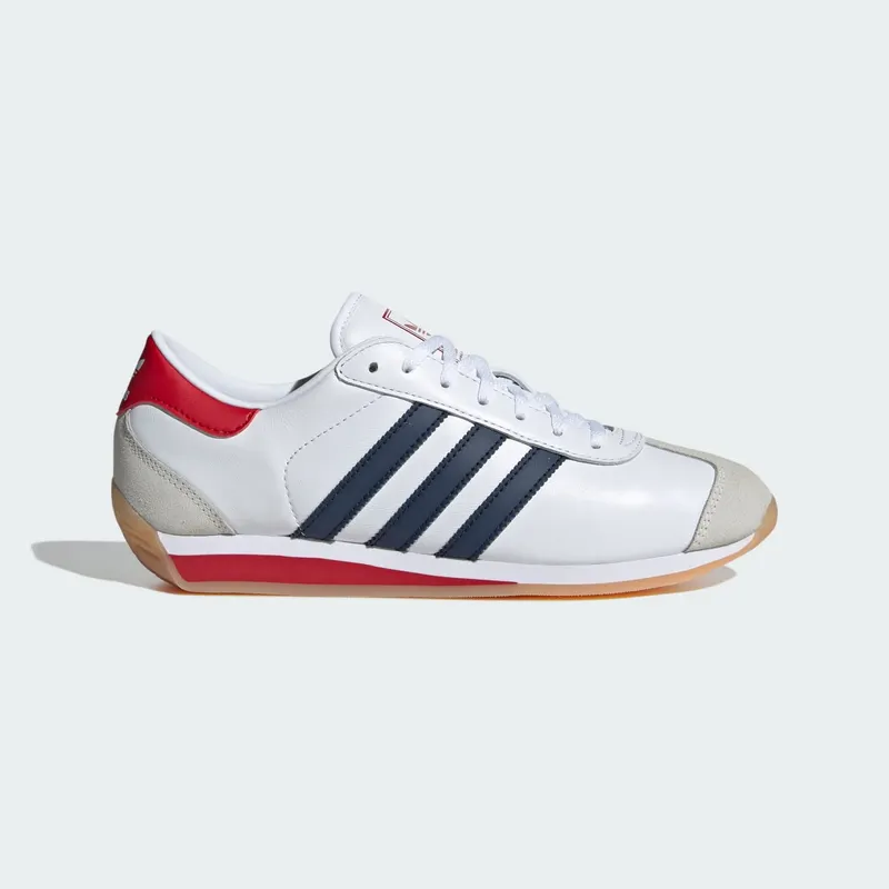 Adidas Country II “White Night Indigo Scarlet” | IG4546