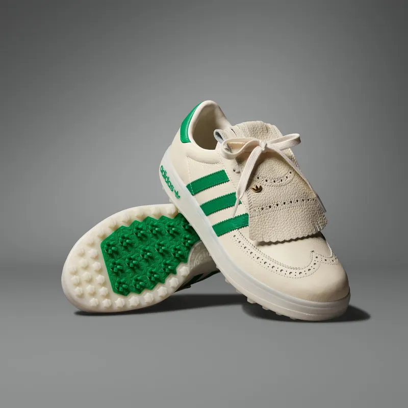 adidas Coursecup Spikeless Golf Chalk White Green Almost Yellow | IH8436
