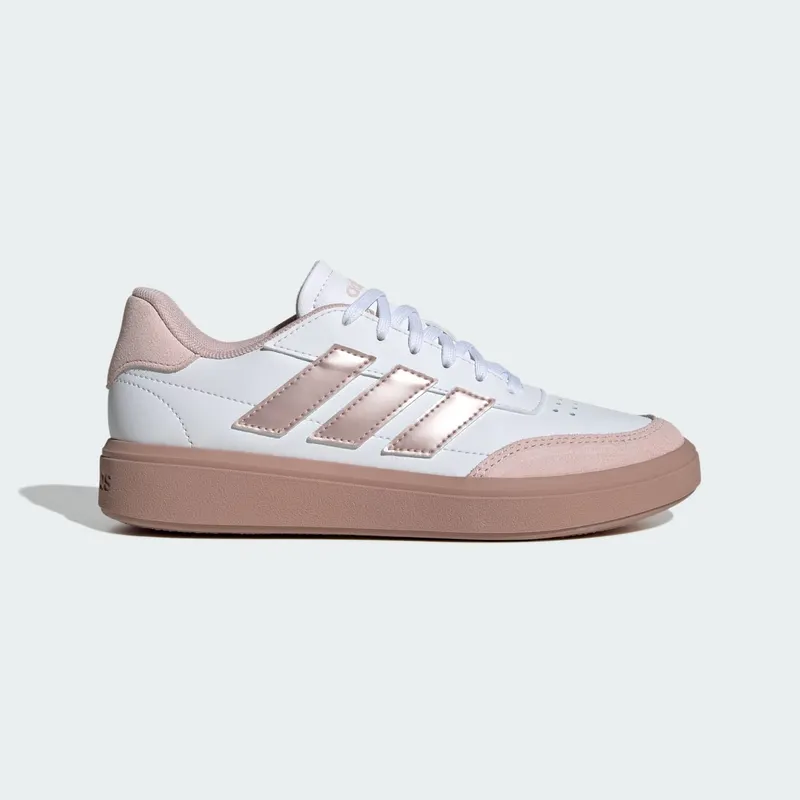 adidas Courtblock Cloud White Sandy Pink Met. Sandy Pink | ID6498