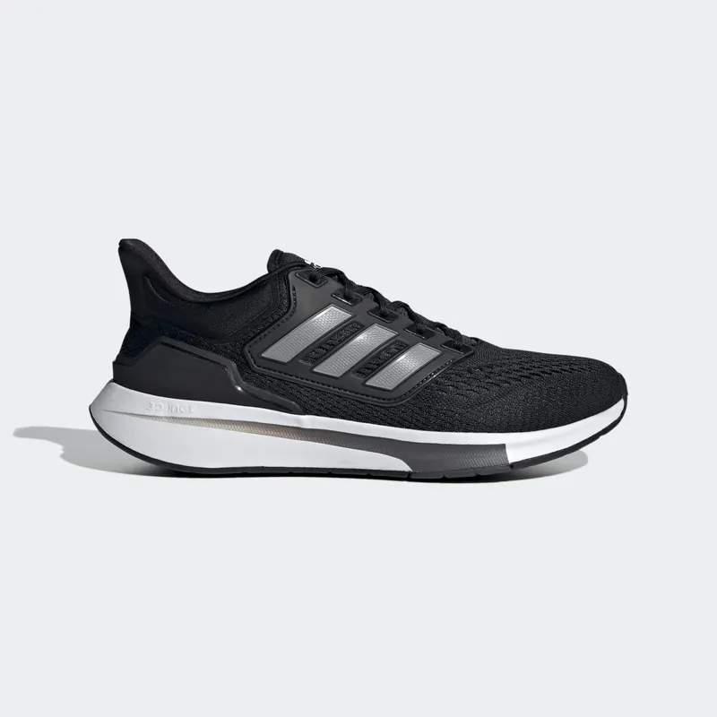 adidas EQ21 Run Core Black Iron Metallic Carbon | H00512