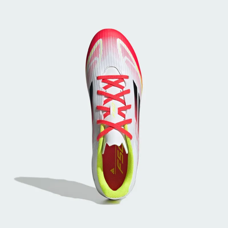adidas F50 Club FG/MG Cloud White Core Black Solar Yellow | IE1243