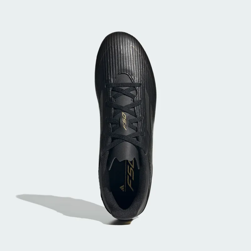 adidas F50 Club FG Core Black Iron Metallic Gold Metallic | IE0614