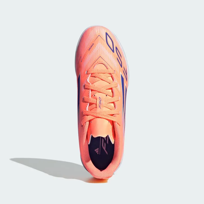 adidas F50 Club Indoor Coral Blaze Pack “Beam Orange / Lucid Blue / Cloud White” | JI0041