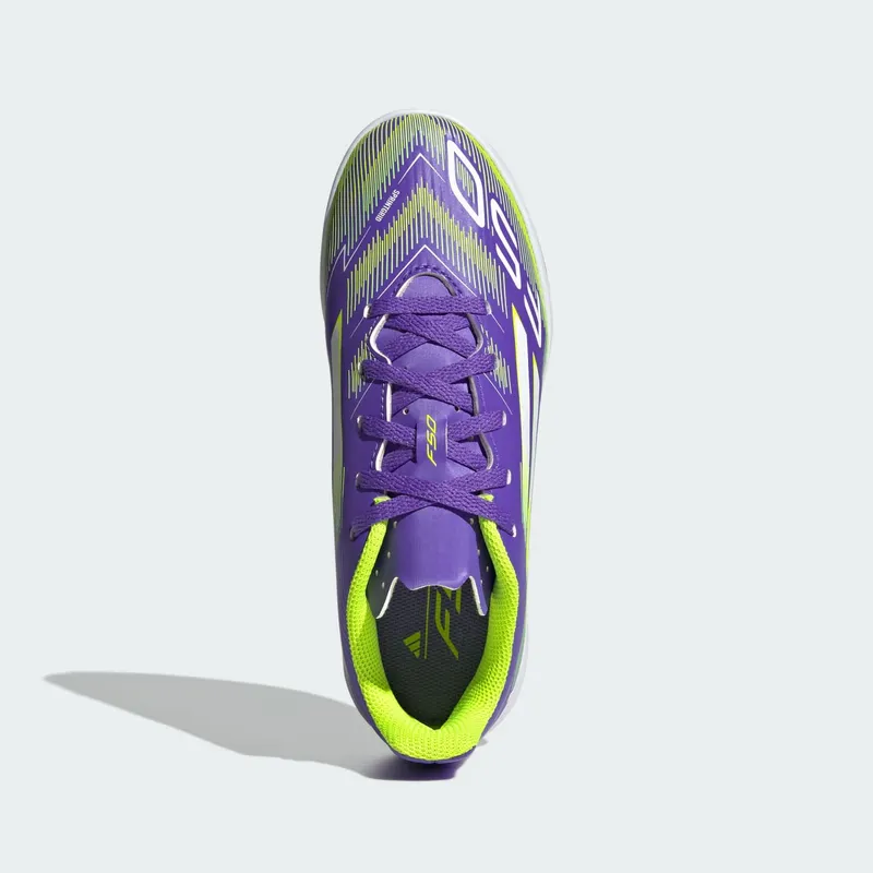 adidas F50 Club Indoor Purple Rush Cloud White Lucid Lemon | JI0042