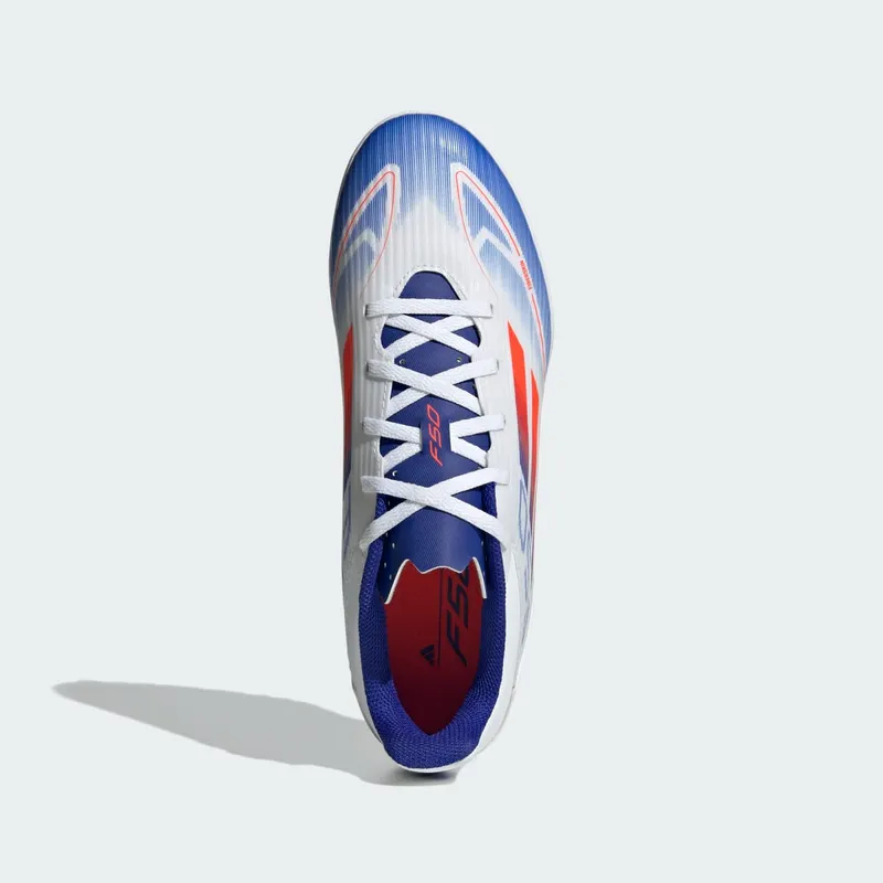 adidas F50 Club TF Cloud White Solar Red Lucid Blue | IF1348