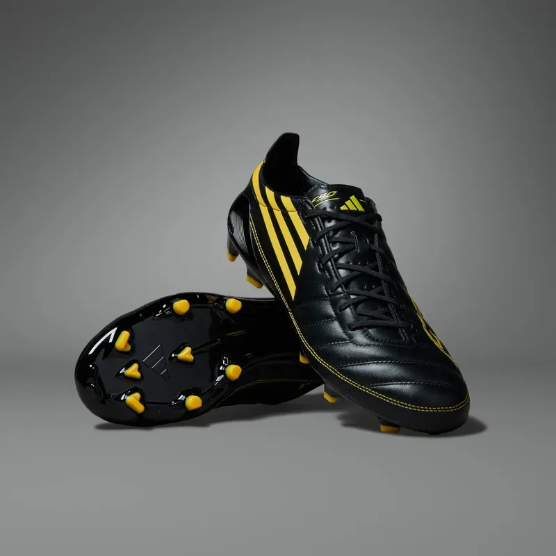 adidas F50 Elite Leather 2010 FG Remake Pack Black Yellow “Core Black / Yellow / Utility Yellow” | IH0946
