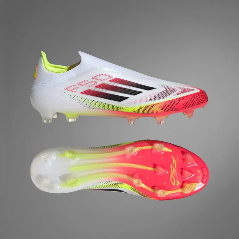 adidas F50 Elite Laceless FG Solar Pack “Cloud White / Core Black / Solar Yellow” | IE1214