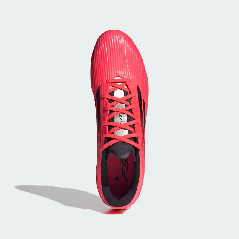 adidas F50 League Firm/Multi-Ground Turbo Aurora Black Platinum Metallic | IE0602