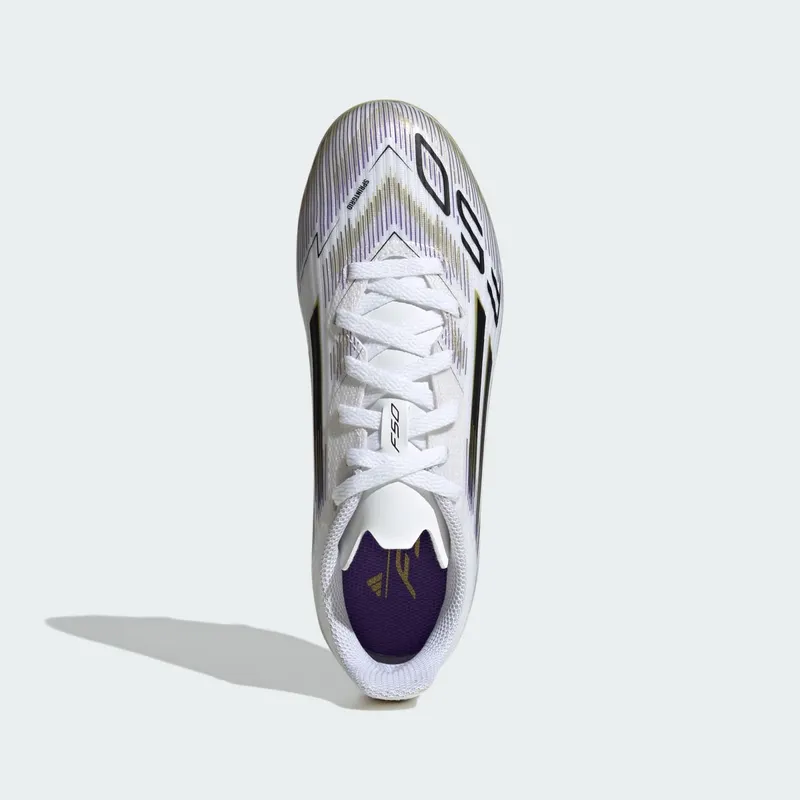 adidas F50 League FG/MG Road to Glory Pack “Cloud White / Core Black / Gold Metallic” | JH7745