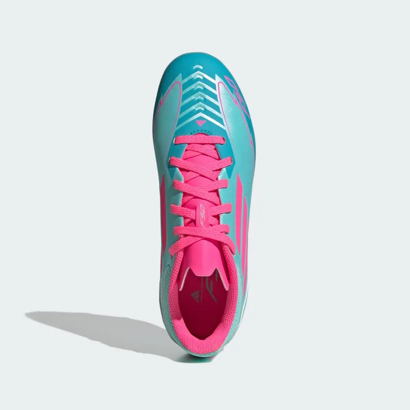 adidas F50 League FG/MG Messi Miami “Flash Aqua / Lucid Pink / Lucid Cyan” | IH0931