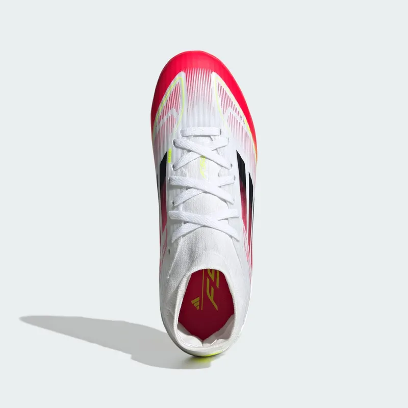 adidas F50 League FG/MG Cloud White Core Black Solar Yellow | JP7263