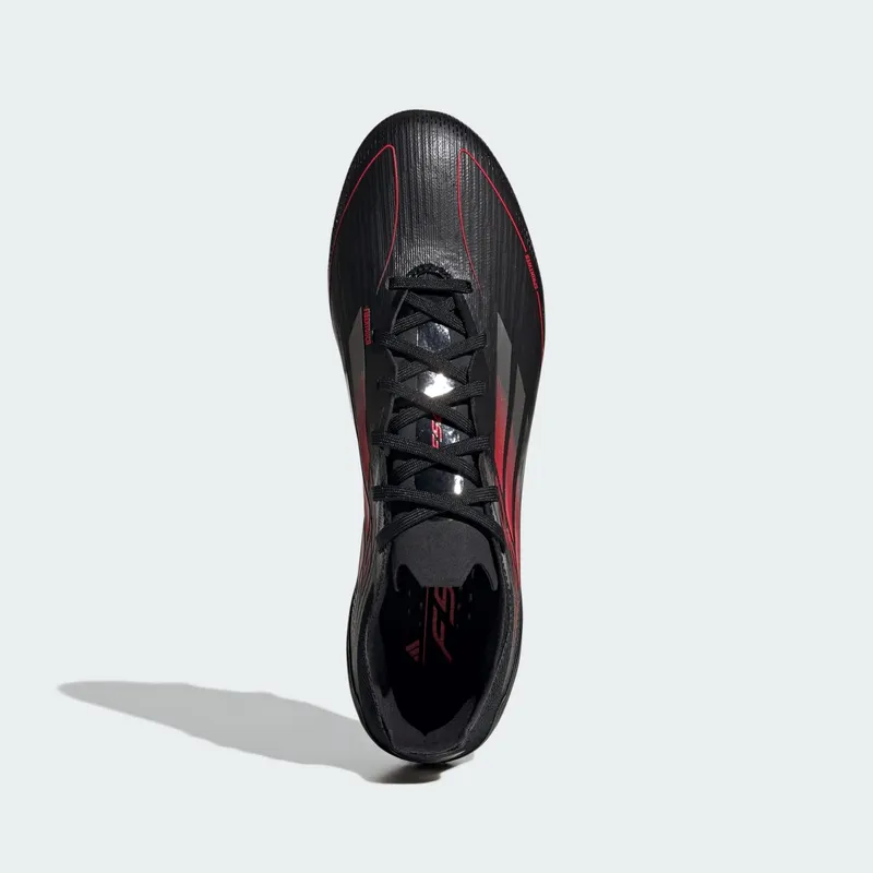 adidas F50 Pro FG Stealth Victory Pack “Core Black / Iron Metallic / Lucid Red” | IE1287