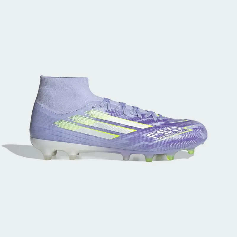 adidas F50 Pro Mid-Cut FG Sparkfusion Radiant Blaze Pack “Violet Tone / Lucid Lemon / Purple Rush” | JH7689