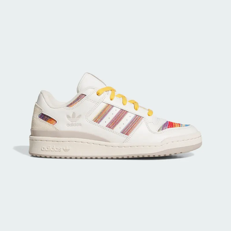 Adidas Forum Low CL “Cloud White Better Scarlet Blue Bird” | JQ2641
