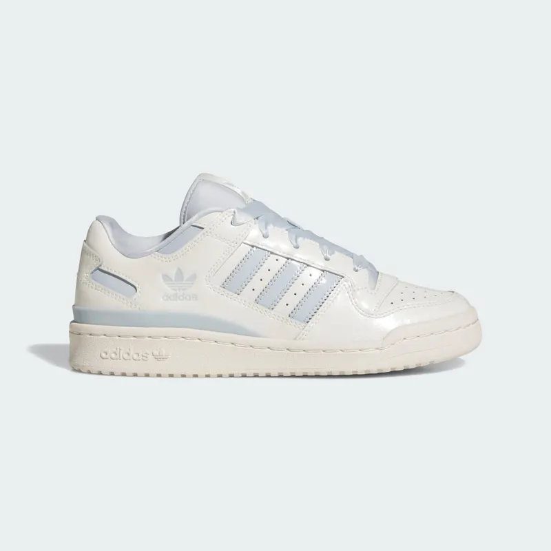 Adidas Forum Low CL “Off White Halo Blue” “Off White / Halo Blue / Off White” | JR0498